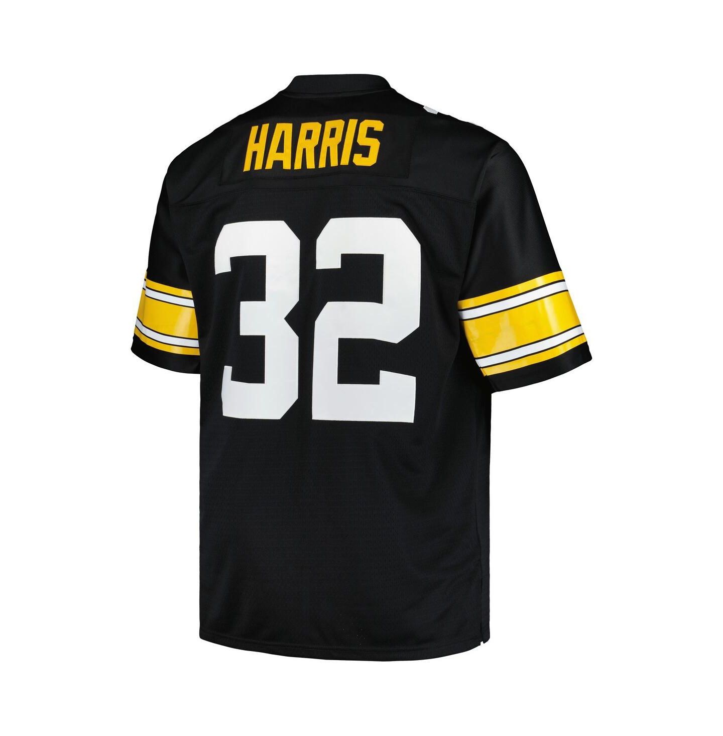 Мужское джерси Mitchell & Ness Franco Harris Pittsburgh Steelers 1976 Legacy, Black — фото 2