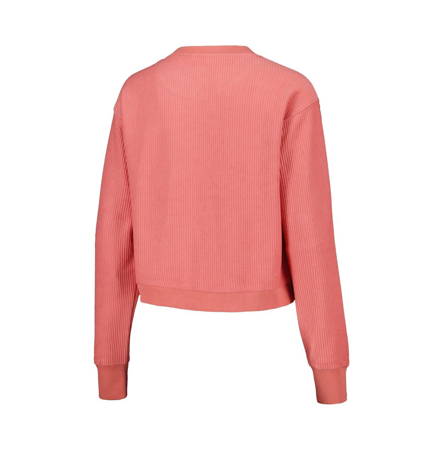 Женская толстовка League Collegiate Wear Coral Florida State Seminoles Timber Cropped Pullover — фото 2