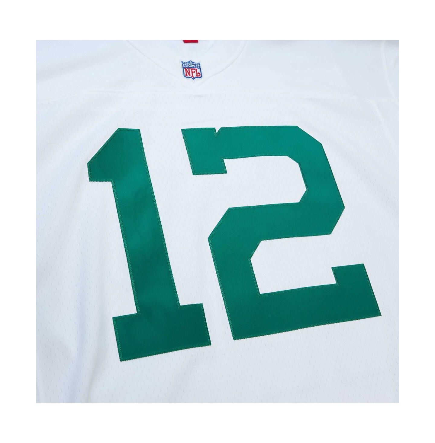 Мужской топ Mitchell & Ness Randall Cunningham White Philadelphia Eagles Legacy Replica Jersey — фото 4