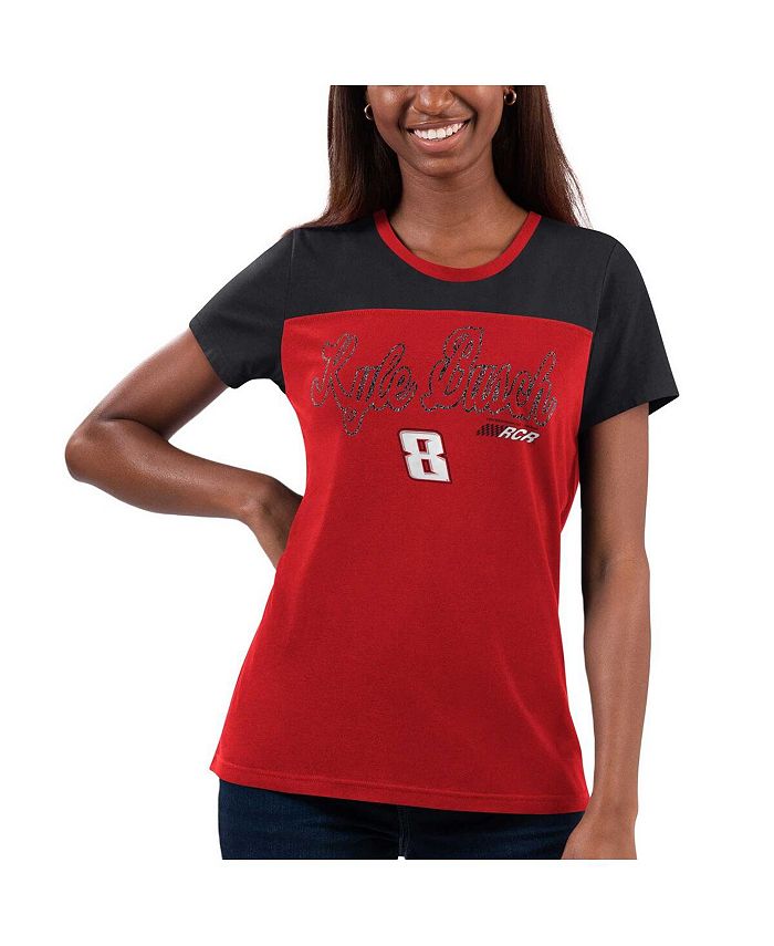 Boston Red Sox G-III 4Her by Carl Banks Women's Dot Print V-Neck Fitted T- Shirt - Red