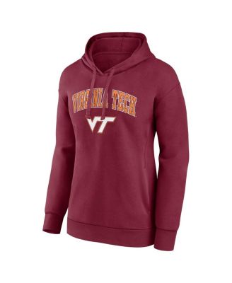 Women's Maroon Virginia Tech Hokies Evergreen Campus Pullover Hoodie