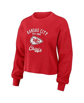 WEAR by Erin Andrews Women s Red Distressed Kansas City Chiefs