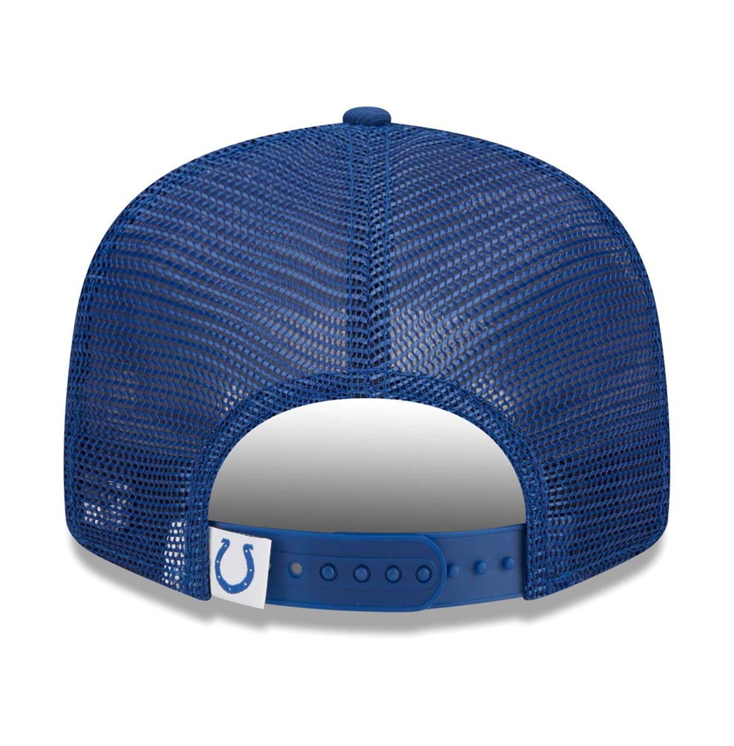 Детская кепка New Era Royal Indianapolis Colts Main Trucker 9FIFTY Snapback Hat — фото 2