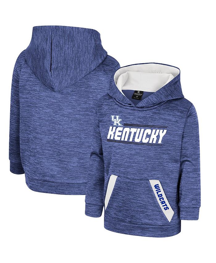 Girls Newborn & Infant Colosseum Natural/Royal Kentucky Wildcats Pullover Hoodie Fleece Pants Set