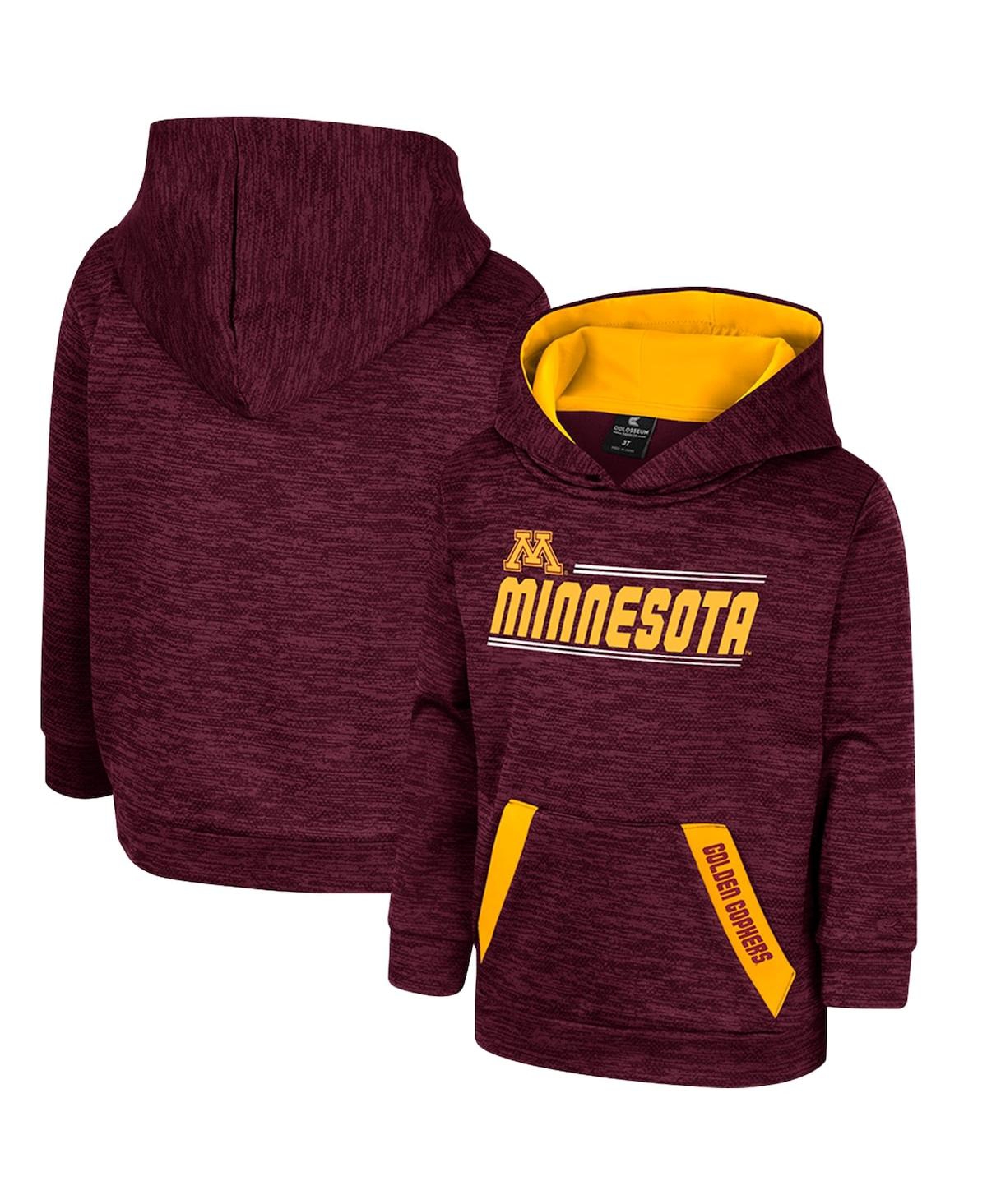 Colosseum Babies' Toddler Boys And Girls  Maroon Minnesota Golden Gophers Live Hardcore Pullover Hoodie
