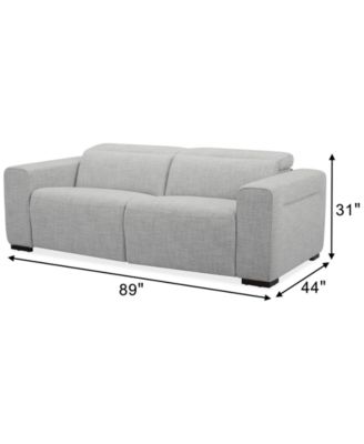 CLOSEOUT! Orsha 89" Zero Gravity Fabric Sofa, Created for Macy's