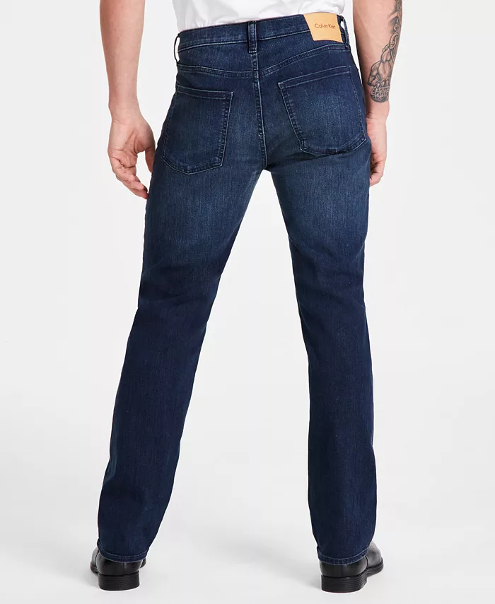Men's Straight Fit Stretch Jeans - thumbnail 4