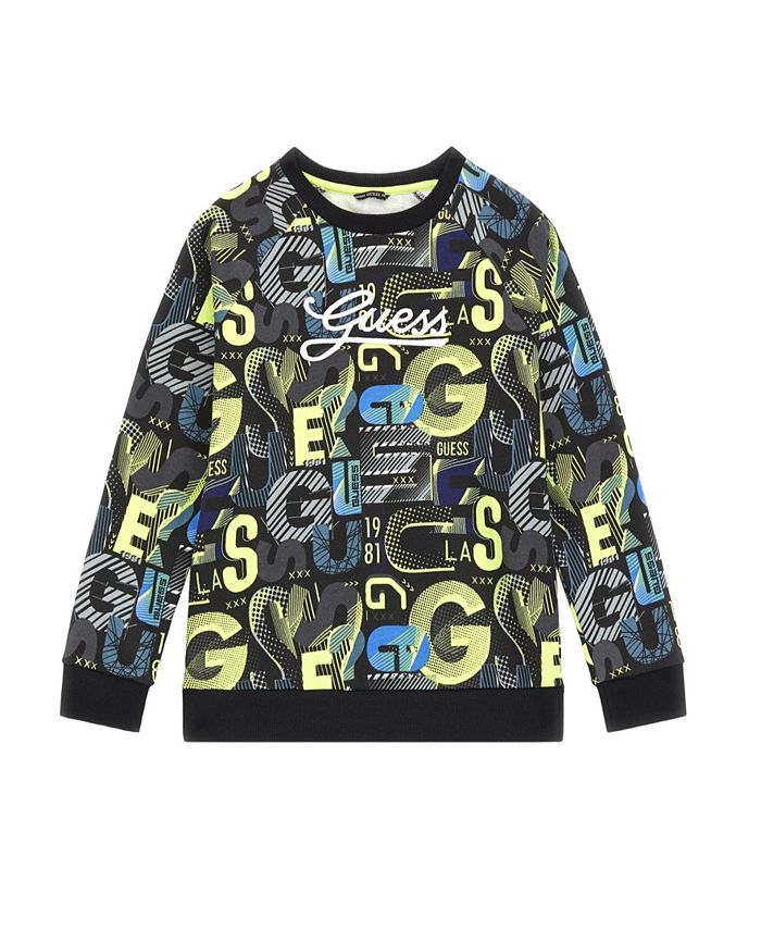 Guess sweatshirt kids clearance