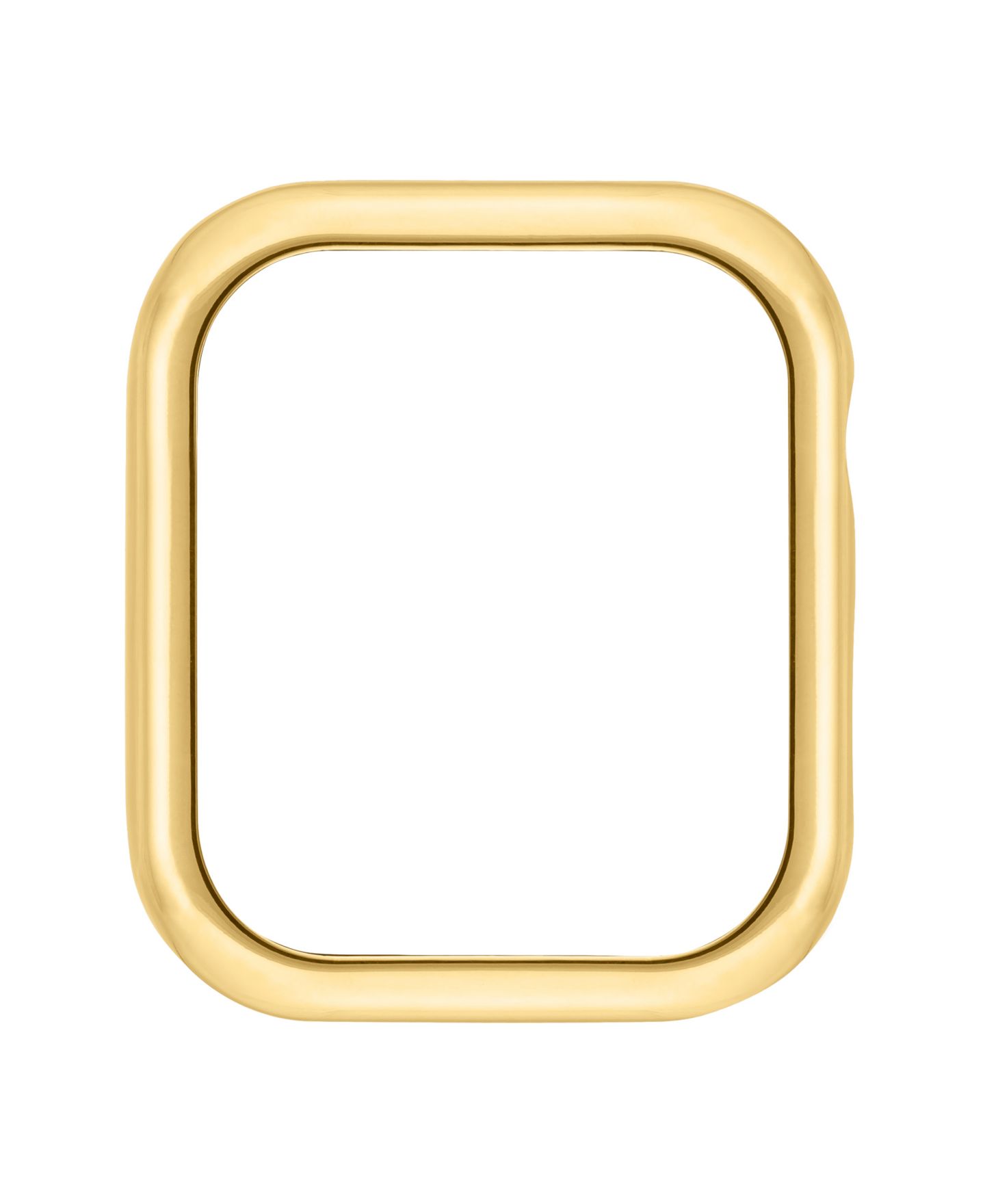 Женские чехлы для часов Anne Klein Polished Gold-Tone Alloy Metal Protective Case designed for Apple Watch® 44mm — фото 1