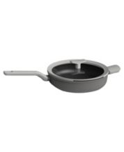 Cook N Home 02690 Ceramic Nonstick Coating Deep Saute Fry Pan with Lid  3.5-Qt, Grey, 3.5 Quart - Foods Co.