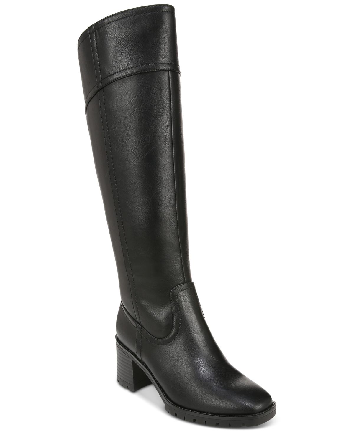 Style & Co Colette Tall Dress Boots, Created For Macy's In Black