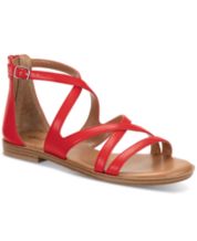 Macys online red sandals