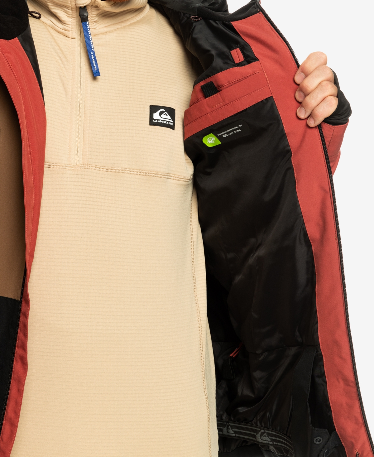 Quiksilver Men's Snow Sycamore Hooded Jacket