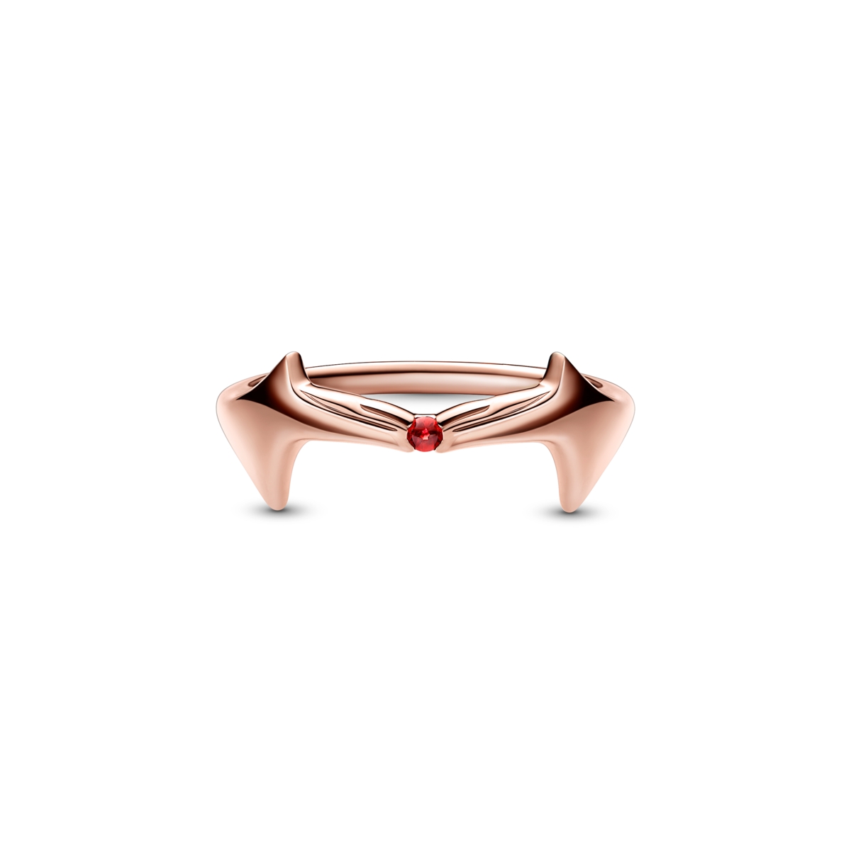 Pandora Crystal Stone X Marvel Scarlet Witch Ring In Rose Gold