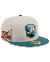 New Era Men's Midnight Green Philadelphia Eagles Club 9FIFTY Snapback Hat