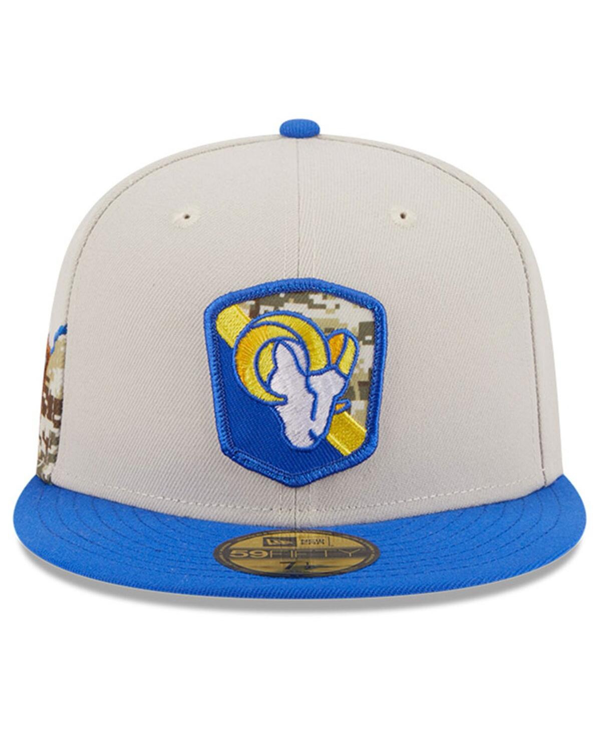 Men's New Era Royal Los Angeles Rams 2023 Salute To Service 59FIFTY Fitted Hat - Royal
