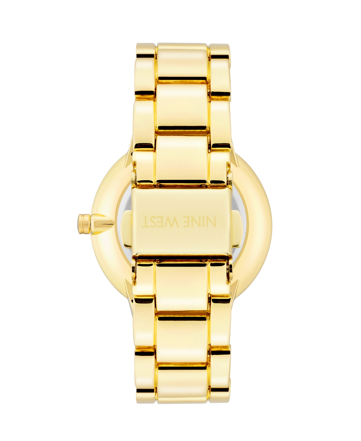 Nine West Women's Quartz Gold-tone Alloy Link Bracelet Watch