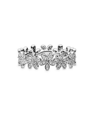 Cubic Zirconia Moments Daisy Flower Ring