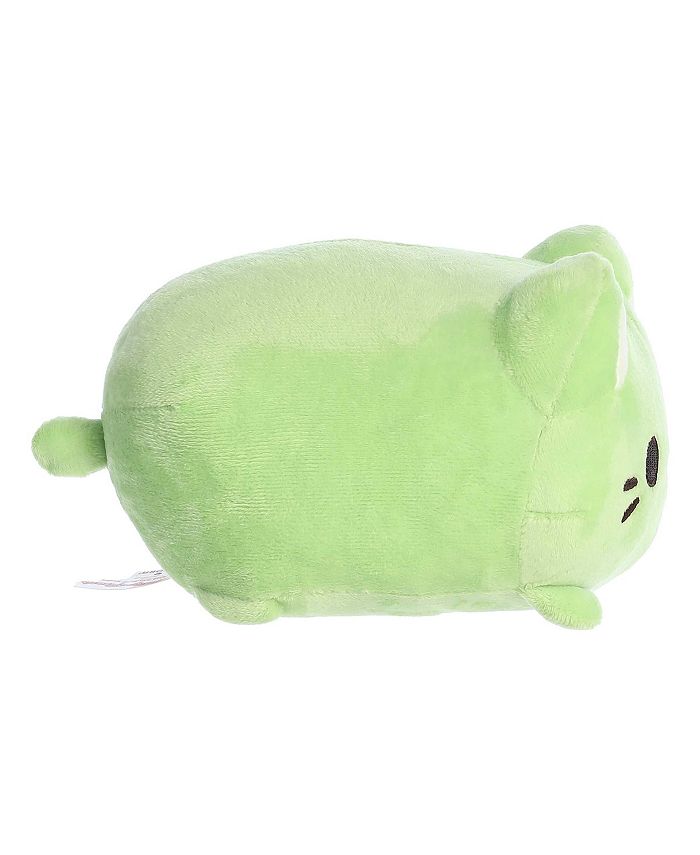 Aurora Small Green Tea Meowchi Tasty Peach Enchanting Plush Toy Green 7 ...