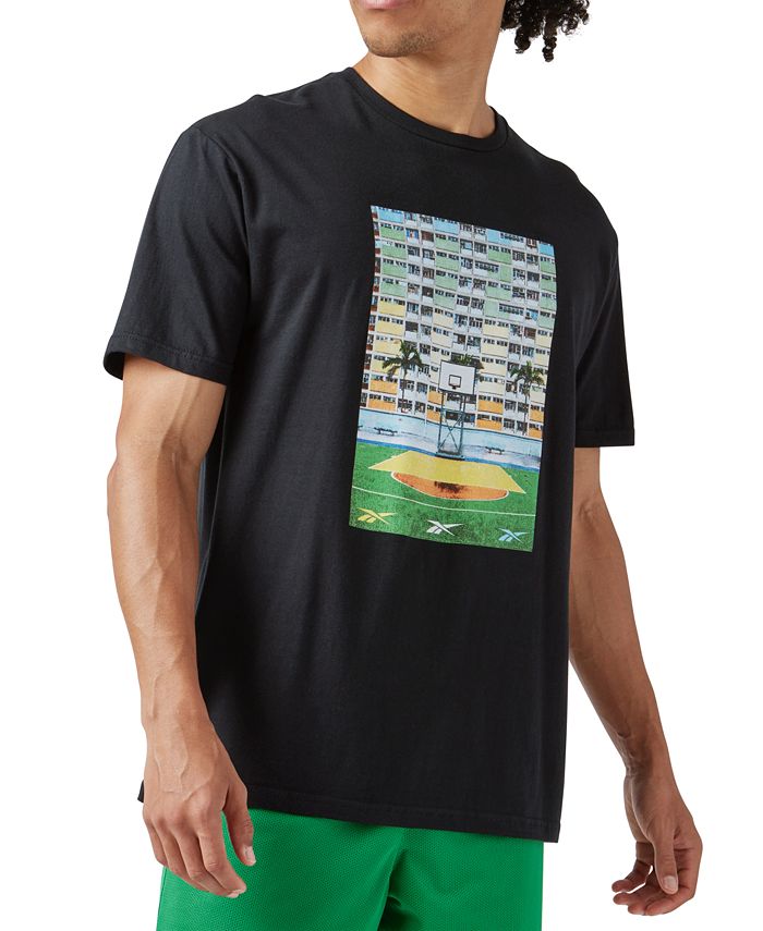 Reebok Men's Island Style Graphic Short-Sleeve T-Shirt - Macy's