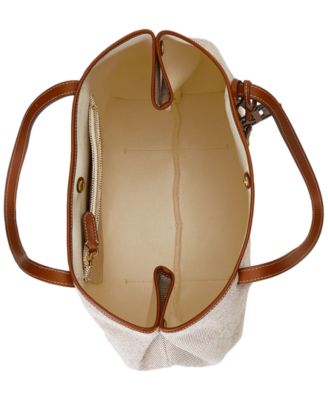 Canvas & Leather Emerie Extra Large Tote Bag