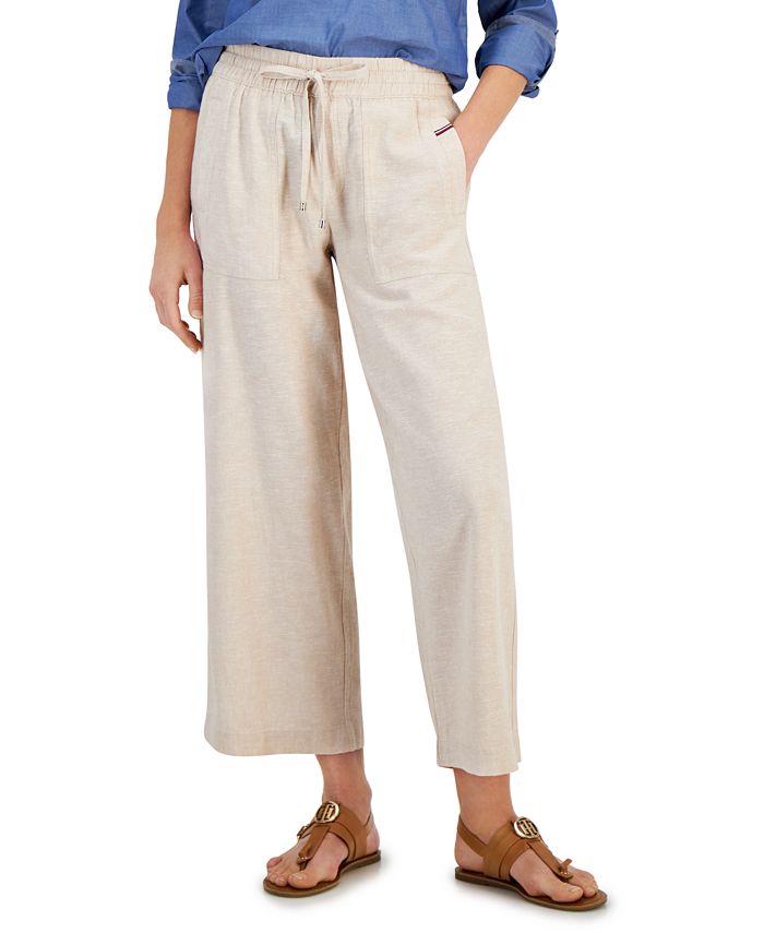 Tommy Hilfiger Women's ElasticWaist Ankle Pants Macy's