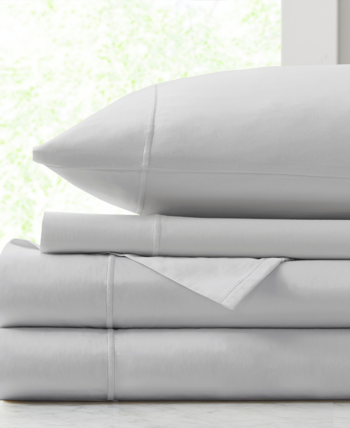 Croscill 500 Thread Count Egyptian Cotton 4-pc Sheet Set, California King In Gray