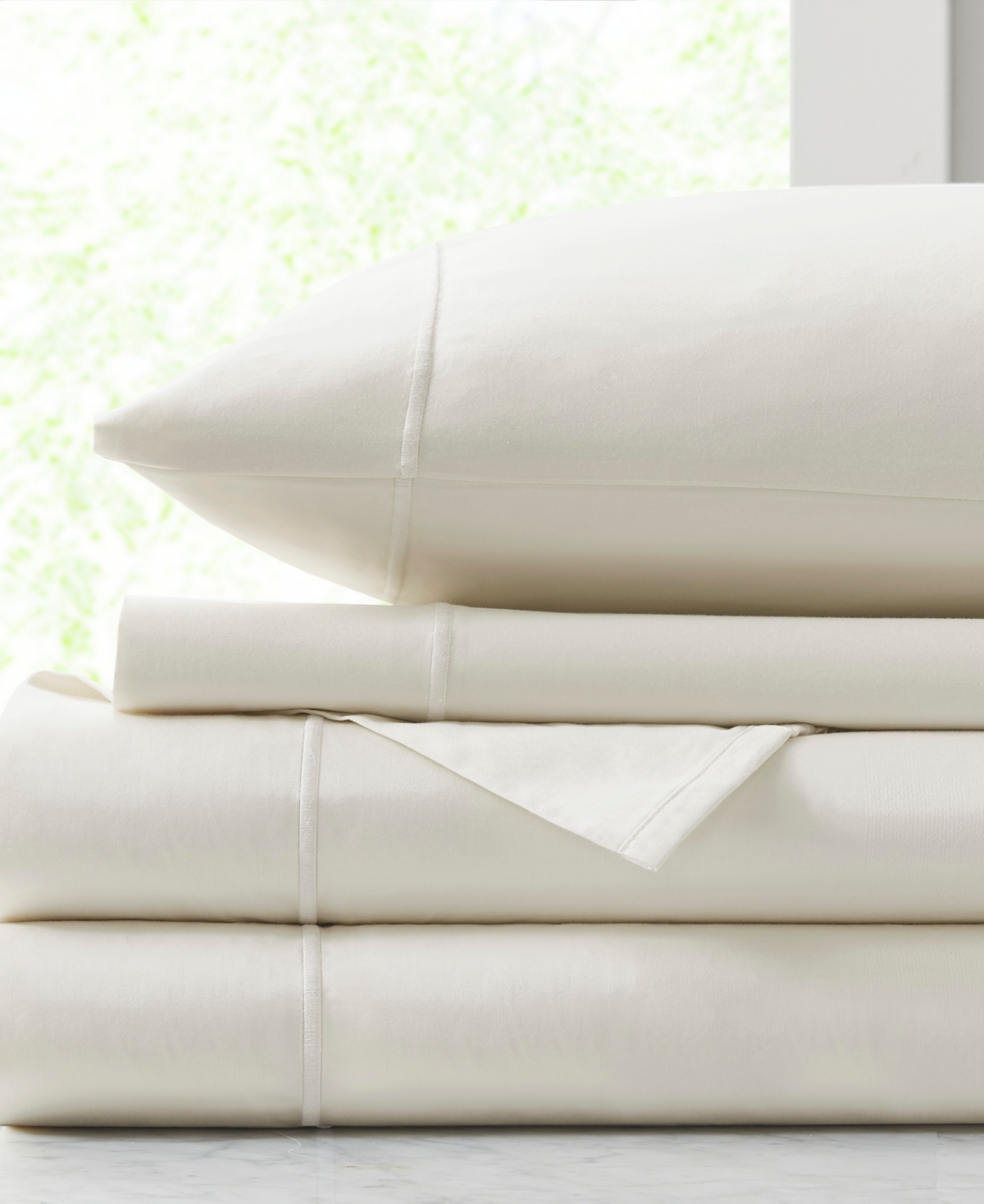 Croscill 500 Thread Count Egyptian Cotton 4-pc Sheet Set, California King In Ivory