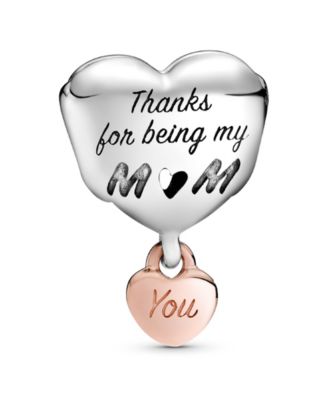 Sterling Silver Love You Heart Charm