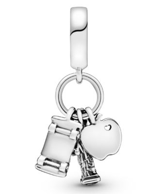 Sterling Silver Symbols of New York City Dangle Charm