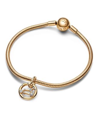 14k Gold-Plated Zodiac Dangle Charm