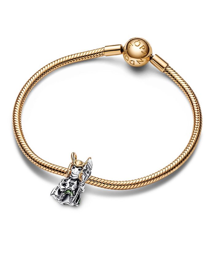 Pandora Sterling Silver Marvel Loki Charm - Macy's