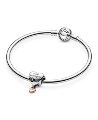 Sterling Silver Love You Heart Charm