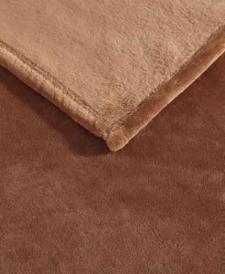 Solid Ultra Soft Plush Fleece Blanket, Full/Queen