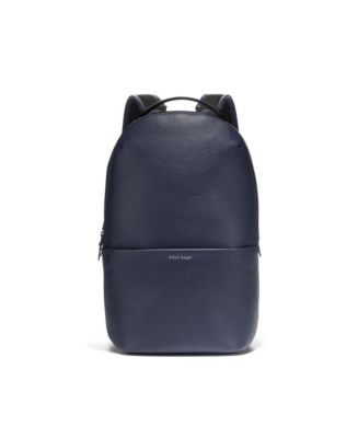 cole haan men's leather flap backpack Smart interior organization and a front zip section streamline storage Cole Haan Leather Backpack -