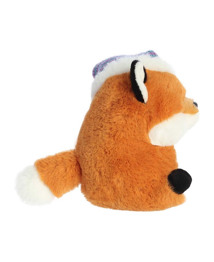 Aurora Small Fern Fox Rolly Pet Festive Plush Toy Orange 5.5" - Macy's