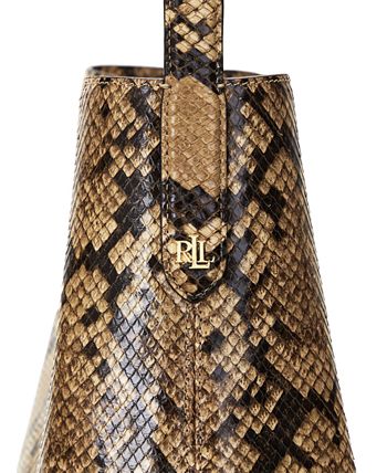 Ralph lauren outlet snakeskin bag