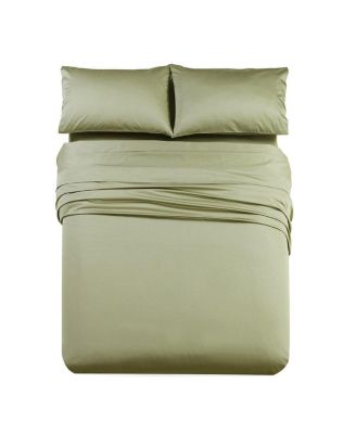 1000-TC Luxury Heavyweight Cotton Oversized 4-Pc. Sheet Set, California King