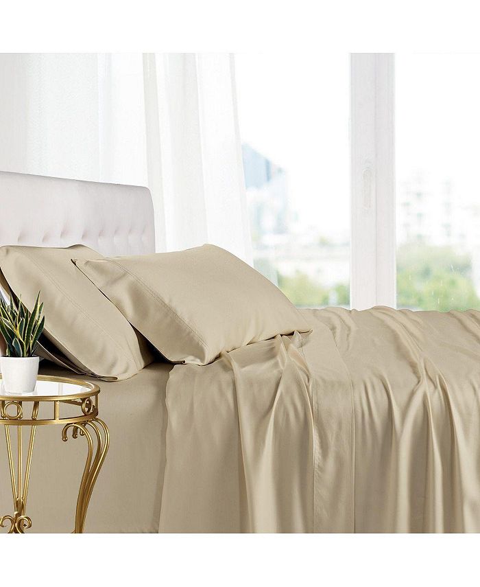 Egyptian Linens 100 Viscose from Bamboo Sheet Set, Full Macy's