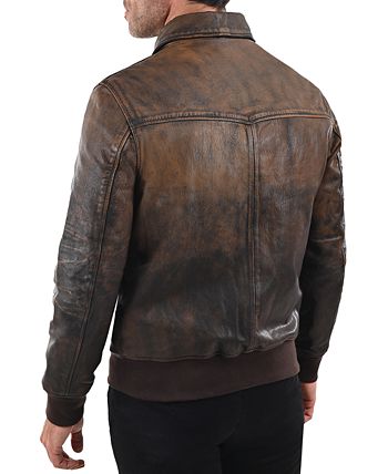 Frye leather jacket mens hot sale
