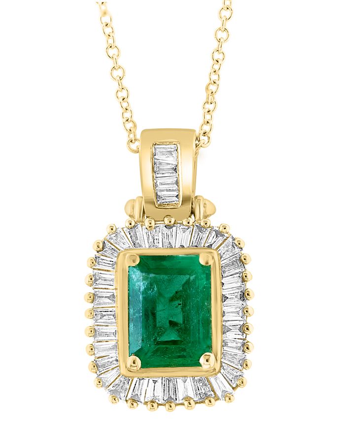 EFFY Collection Brasilica by EFFY® Emerald (1-3/8 ct. t.w.) and Diamond ...
