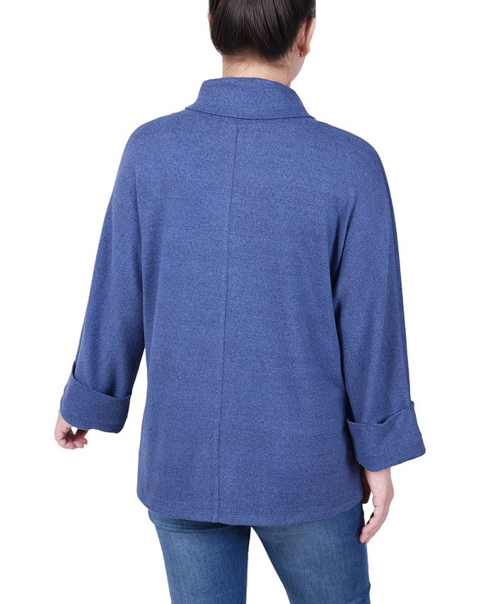 Maze Multi Short Sleeve Collar Top main image 1