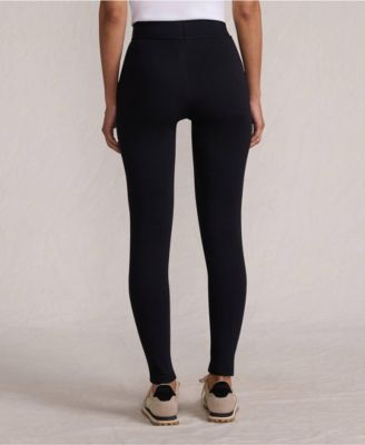 Women's Petite High Rise Serious Sweats Fleece Lined Pocket Leggings