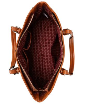 Julia Faux Leather Tote