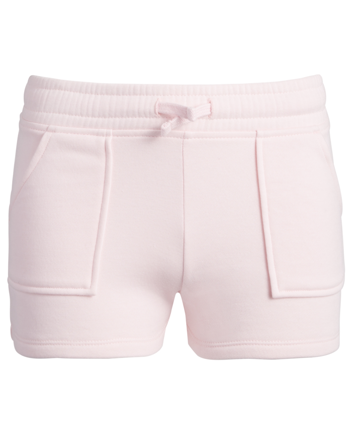 Epic Threads Kids' Toddler & Little Girls Fleece Sweat Shorts, Created For Macy's In Barely Pink