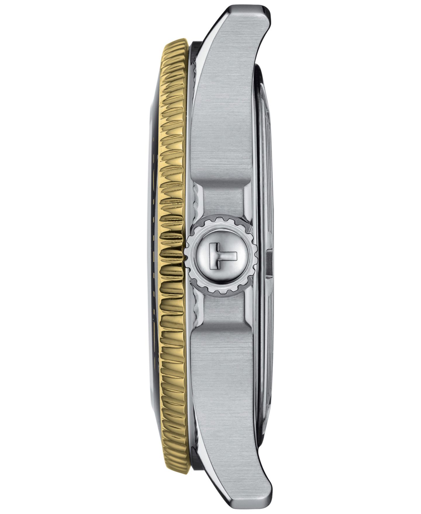 Женские часы Tissot Swiss Seastar 1000 Two-Tone Stainless Steel Bracelet Watch 36mm — фото 2