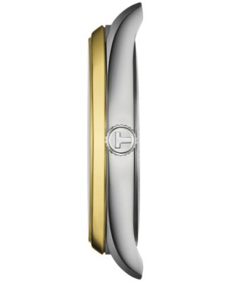 Men's Swiss PR 100 Two-Tone Stainless Steel Bracelet Watch 40mm