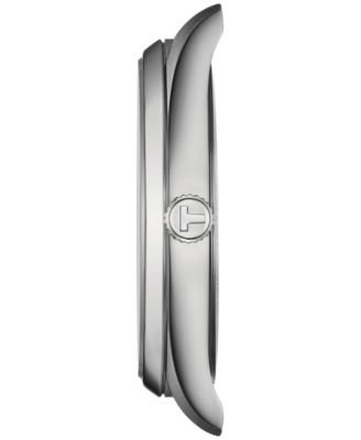 Men's Swiss PR 100 Stainless Steel Bracelet Watch 40mm