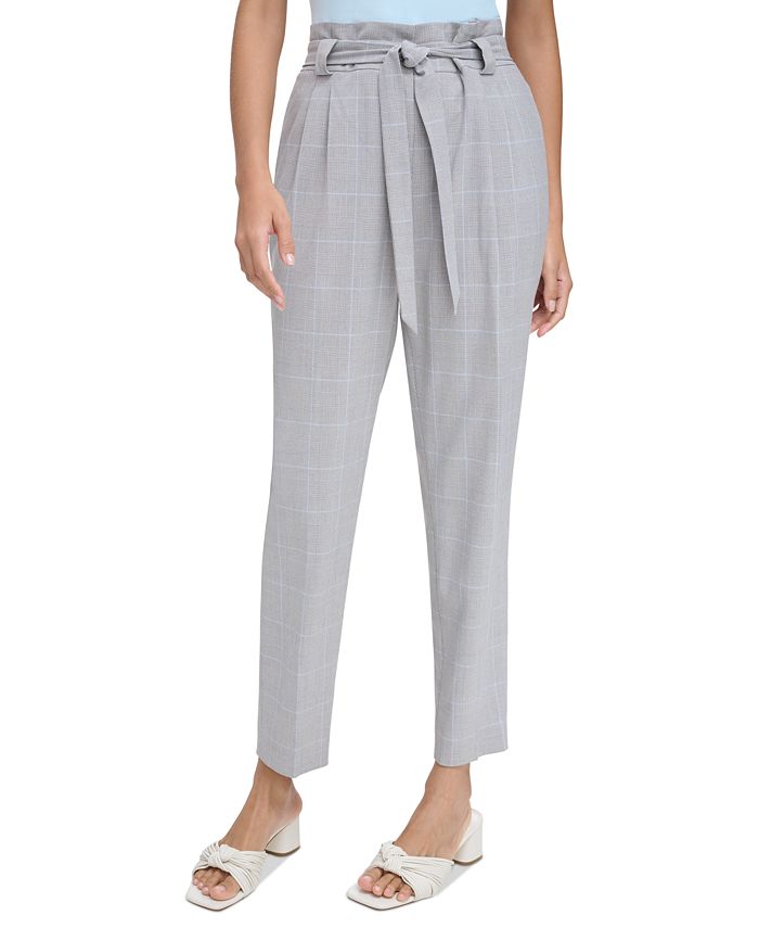 Calvin klein plaid pants store