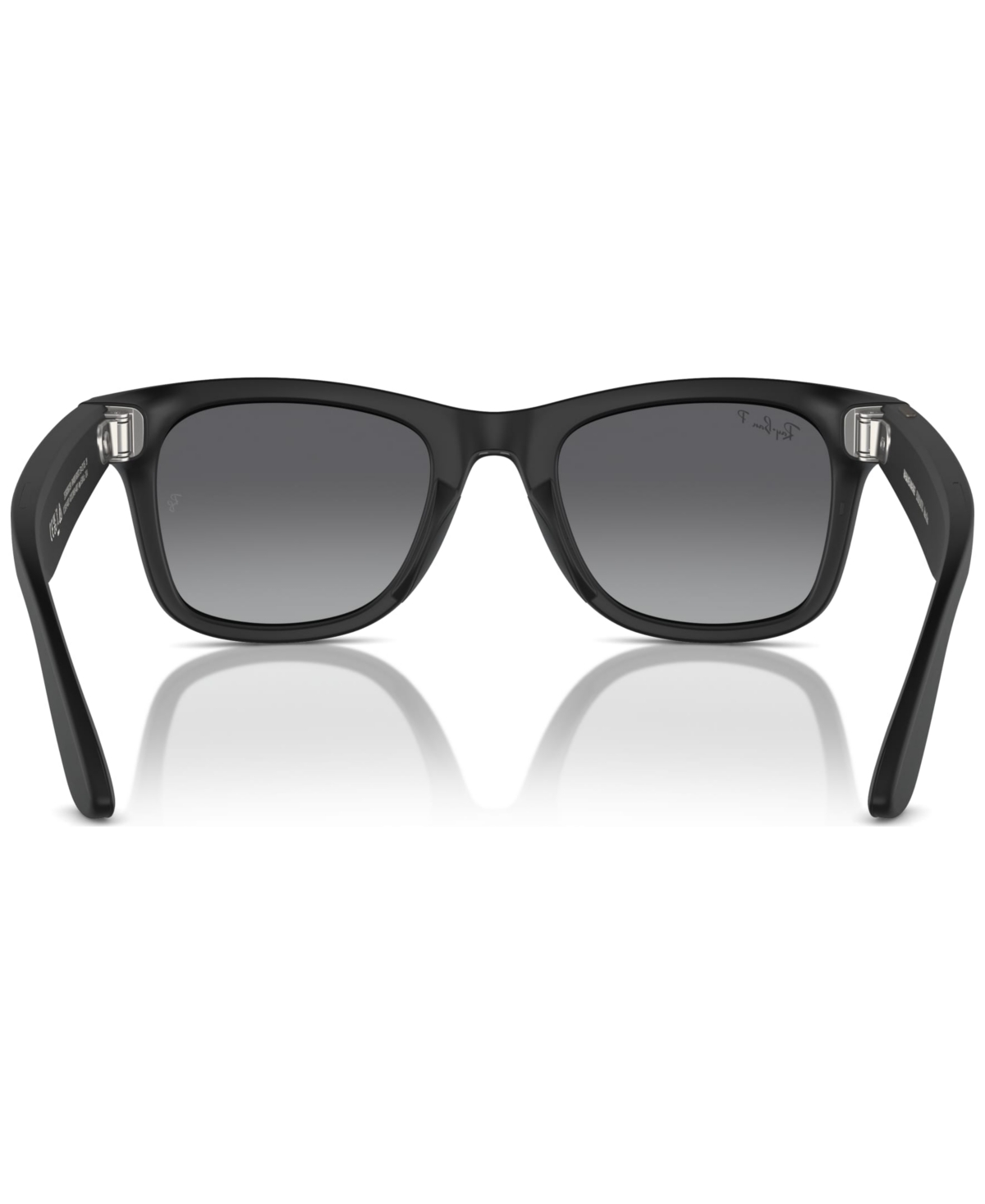 Ray Ban Meta Wayfarer Unisex Polarized Gradient Ai Sunglasses, Rw4006 In Black